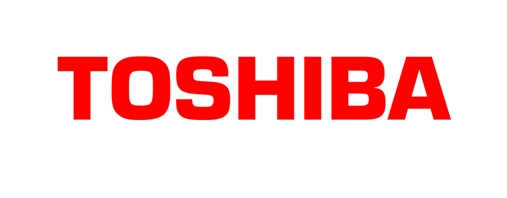 TOSHIBA logo indicating Apex Industrial Automation as an Authorized Repair Service Center for TOSHIBA equipment.