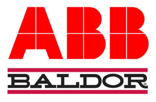 ABB Baldor logo indicating Apex Industrial Automation's status as an Authorized Repair Service Center for ABB Baldor equipment.