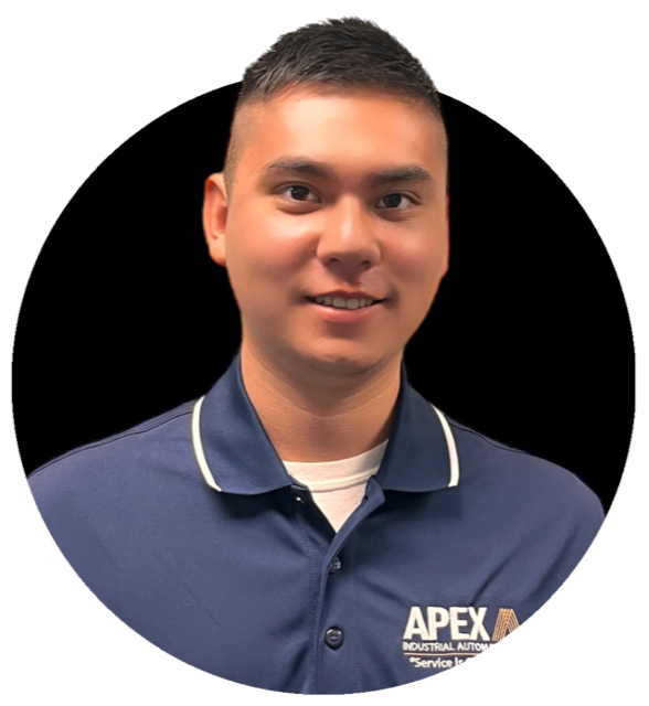 Headshot of a customer support representative at Apex Industrial Automation