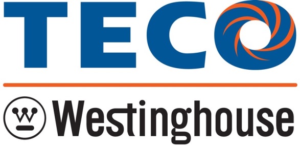 Teco Westinghouse logo indicating Apex Industrial Automation as an Authorized Repair Service Center for their equipment.